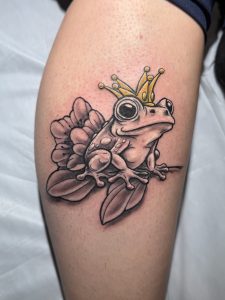 frog tattoo