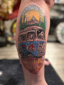 road trip tattoo